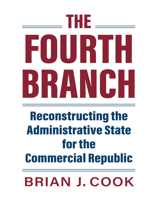 Title details for The Fourth Branch by Brian J. Cook - Available